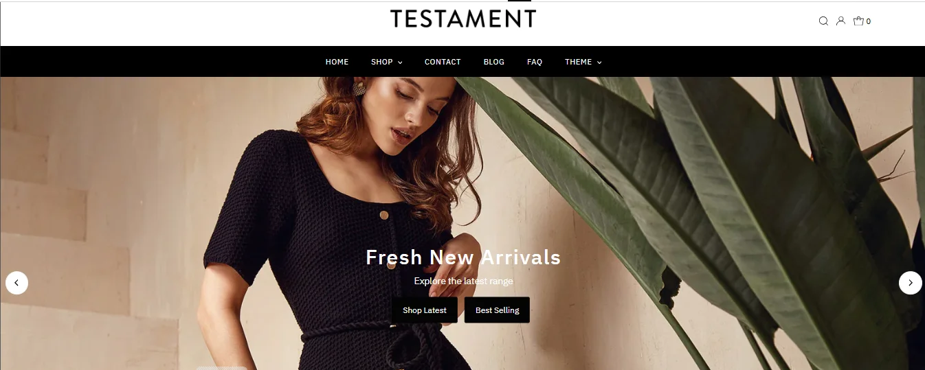 Testament Theme: Best For Countdown Timer